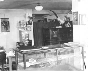 Scout Office in
                  Courthouse Basement