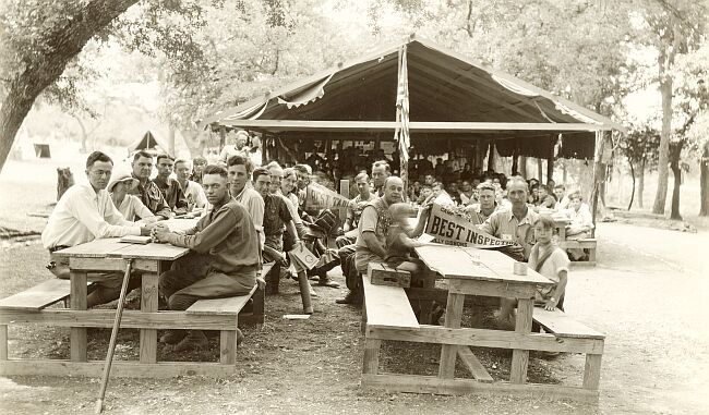 First Dining Hall in 1931