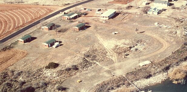 Aerial view of Camp Lake Colorado