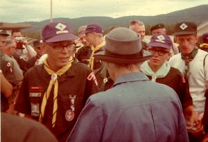 Ed Palmer and Lady Baden Powell